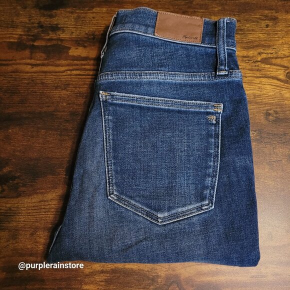 Madewell Jeans 28 Skinny 10" High Rise Cordell Wash MB968 Tummy Control Stretch - Picture 3 of 13